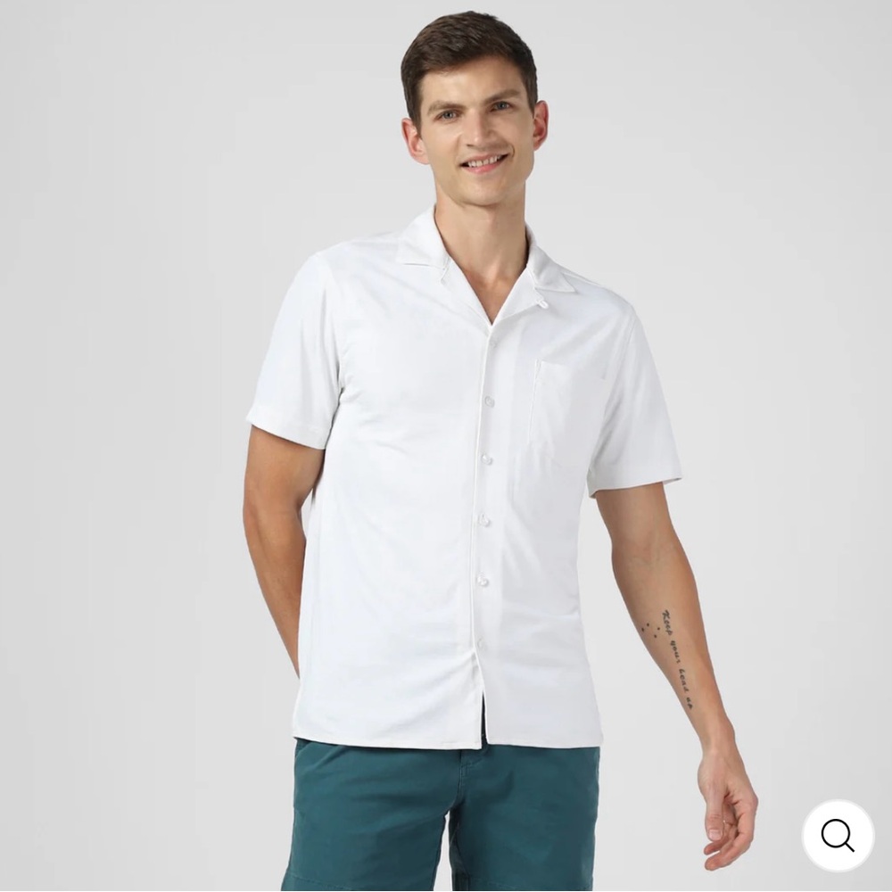 NWOT Bearbottom Villa Camp Collar Shirt